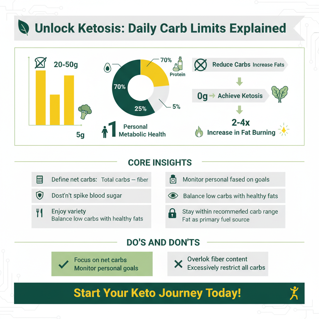how many carbs a day can you have on keto - Data Infographic and Statistics