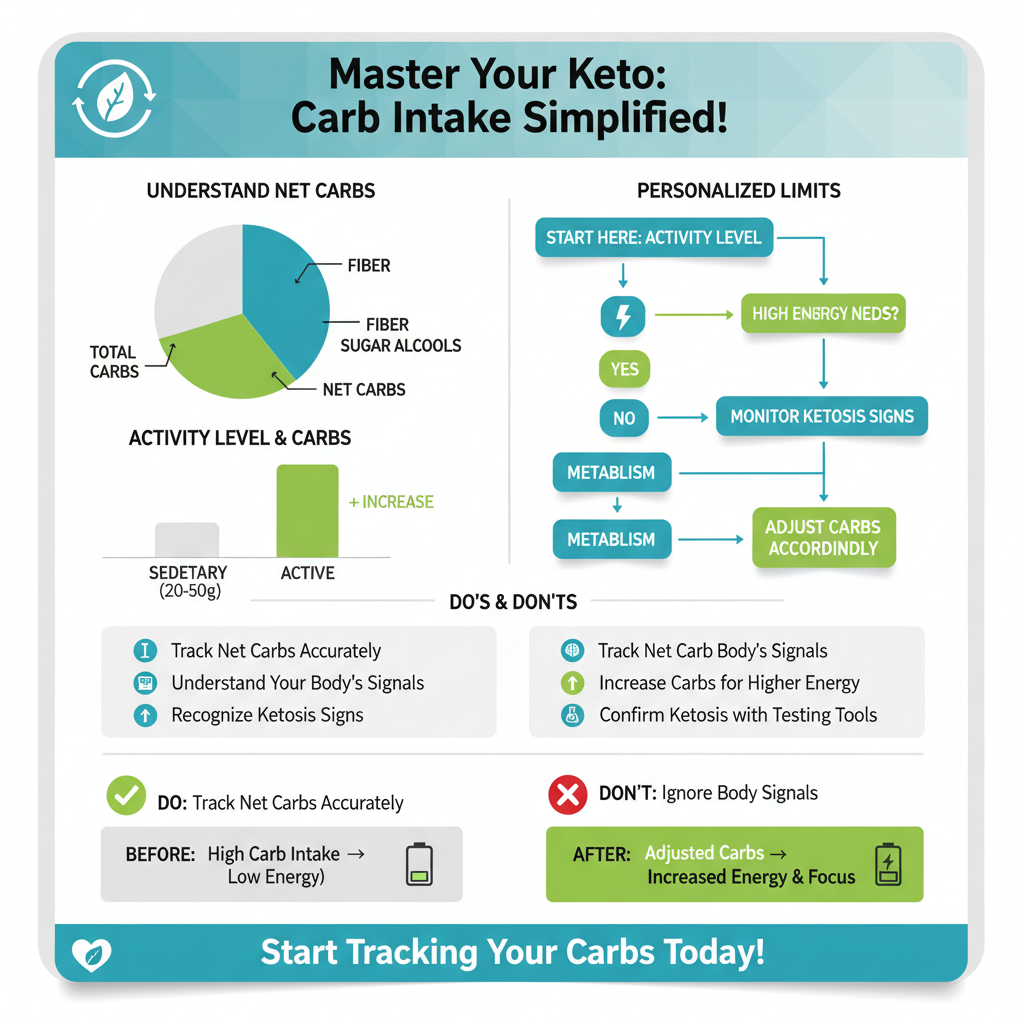 how many carbs should you eat on the keto diet - Data Infographic and Statistics