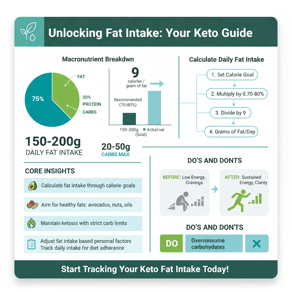 how many grams of fat on keto diet - Data Infographic and Statistics
