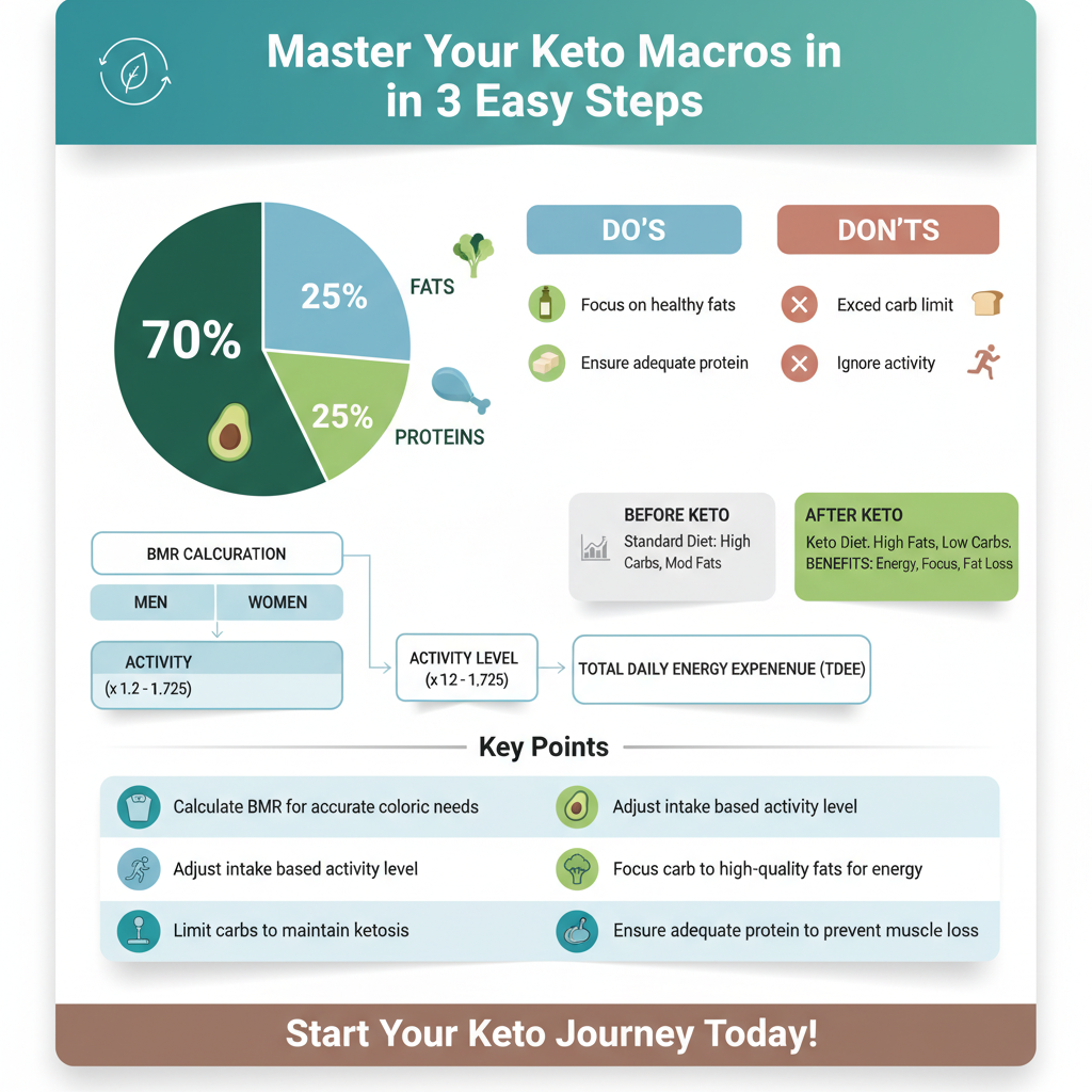 how to figure out macros for keto diet - Data Infographic and Statistics