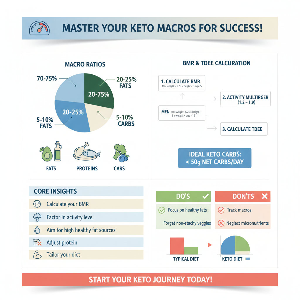 how to figure out macros for keto - Data Infographic and Statistics