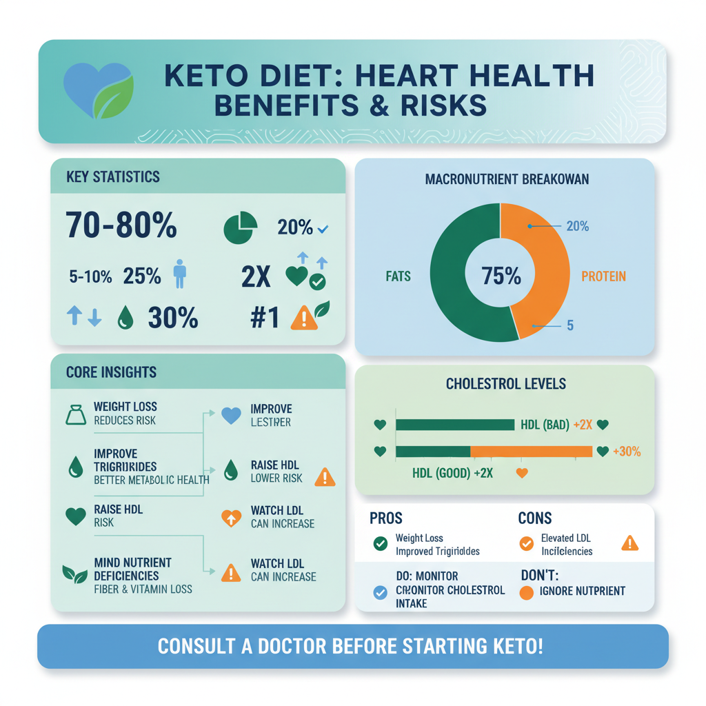 is a keto diet bad for your heart - Data Infographic and Statistics