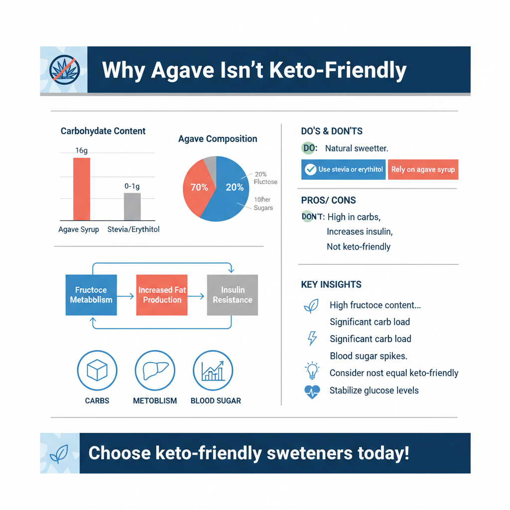 is agave keto friendly - Data Infographic and Statistics
