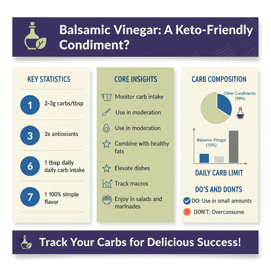 is balsamic vinegar keto friendly - Data Infographic and Statistics