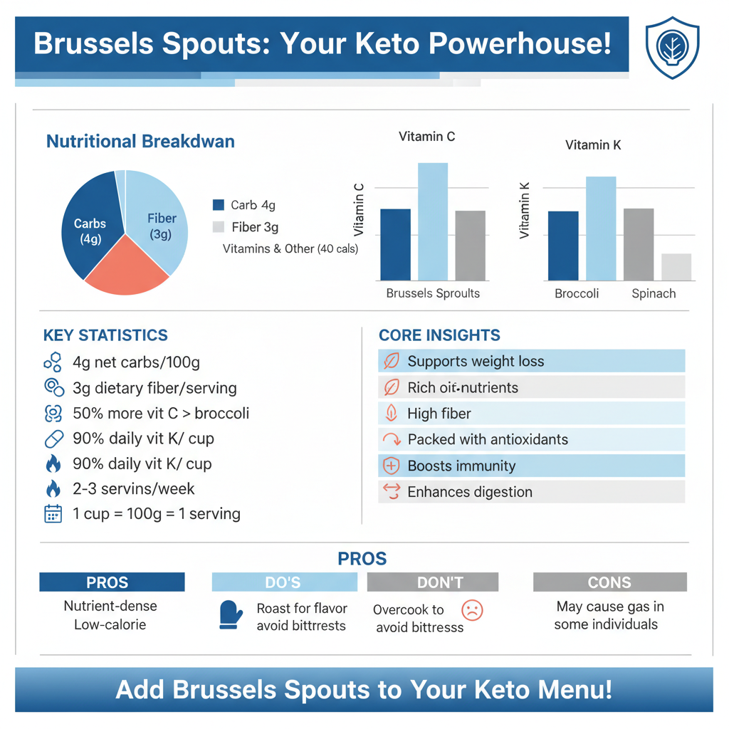 is brussel sprouts keto - Data Infographic and Statistics