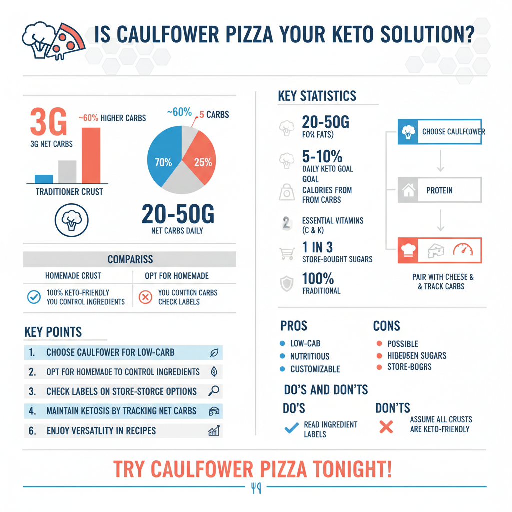 is cauliflower pizza keto friendly - Data Infographic and Statistics