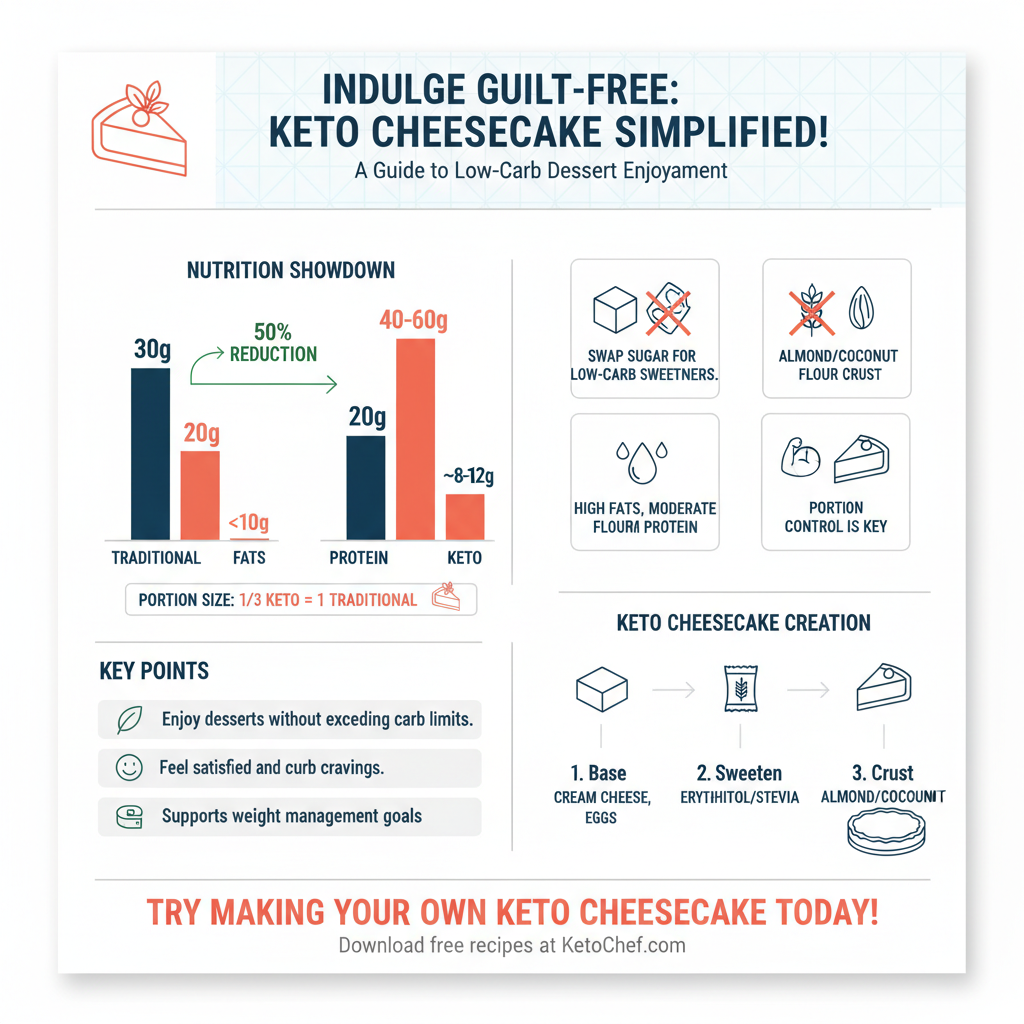 is cheesecake keto friendly - Data Infographic and Statistics