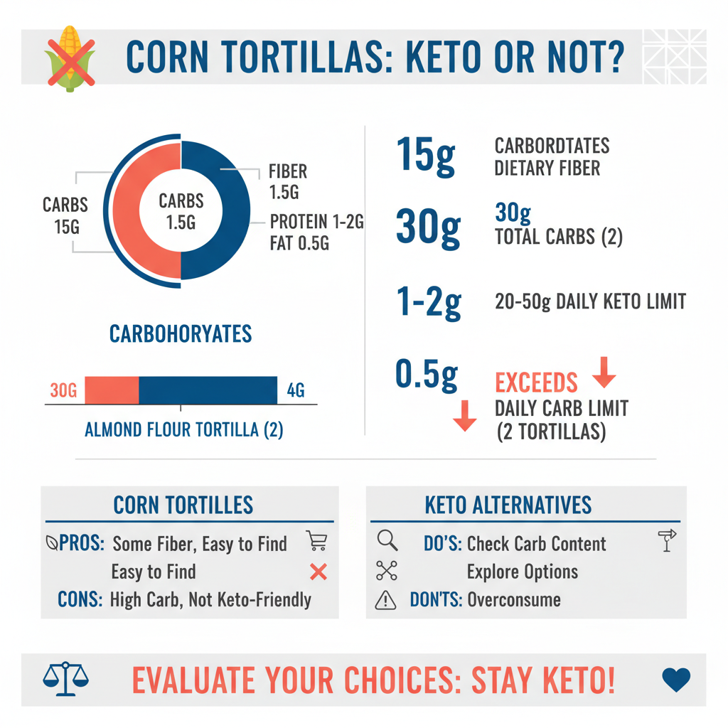 is corn tortilla keto - Data Infographic and Statistics
