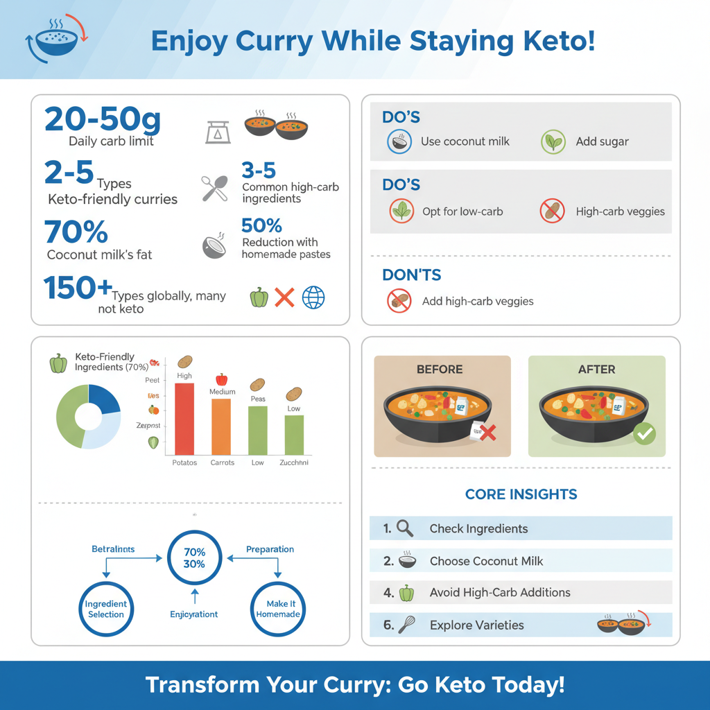 is curry keto - Data Infographic and Statistics
