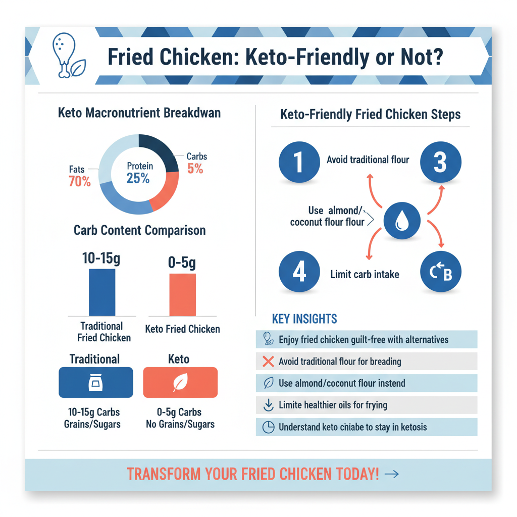 is fried chicken keto friendly - Data Infographic and Statistics