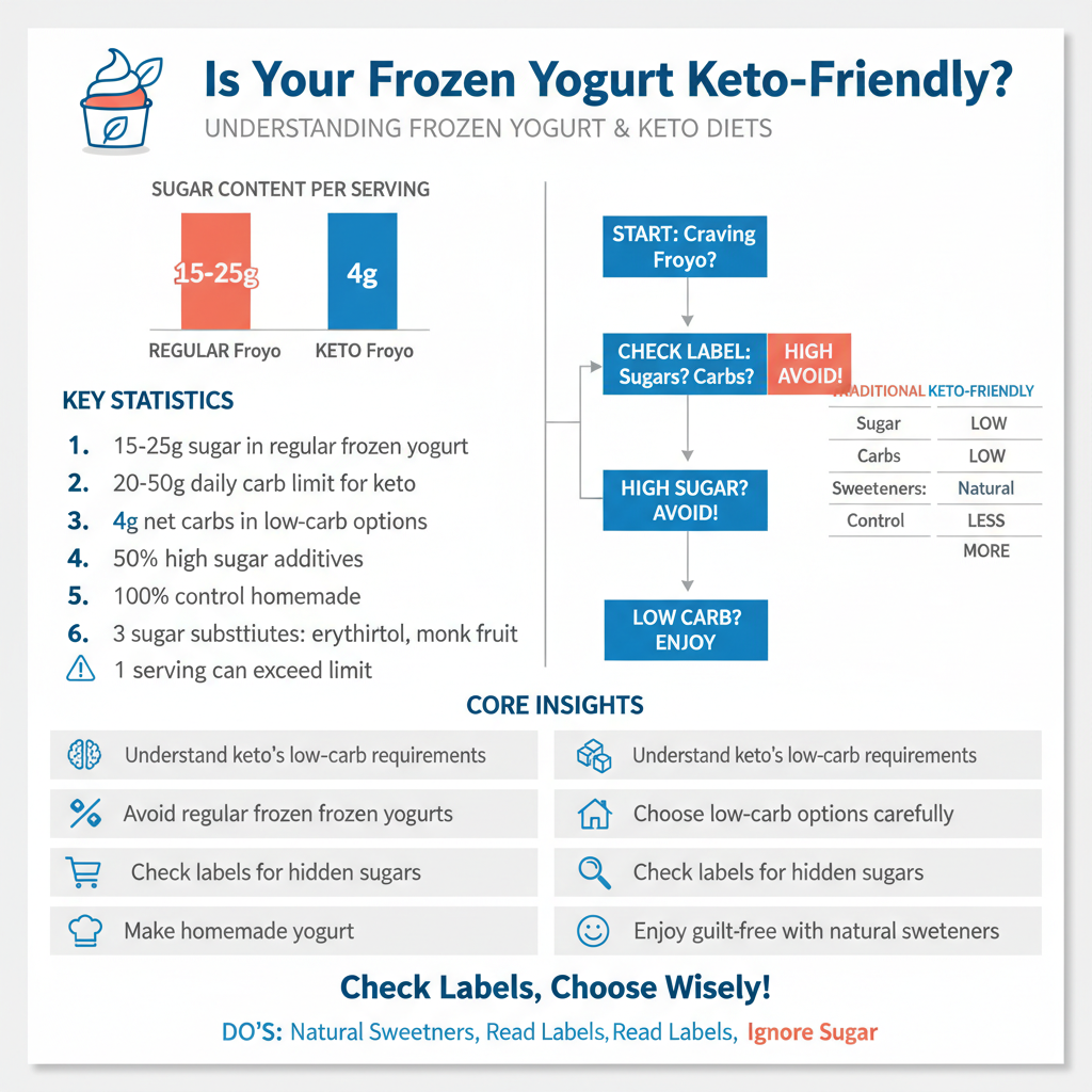 is frozen yogurt keto - Data Infographic and Statistics