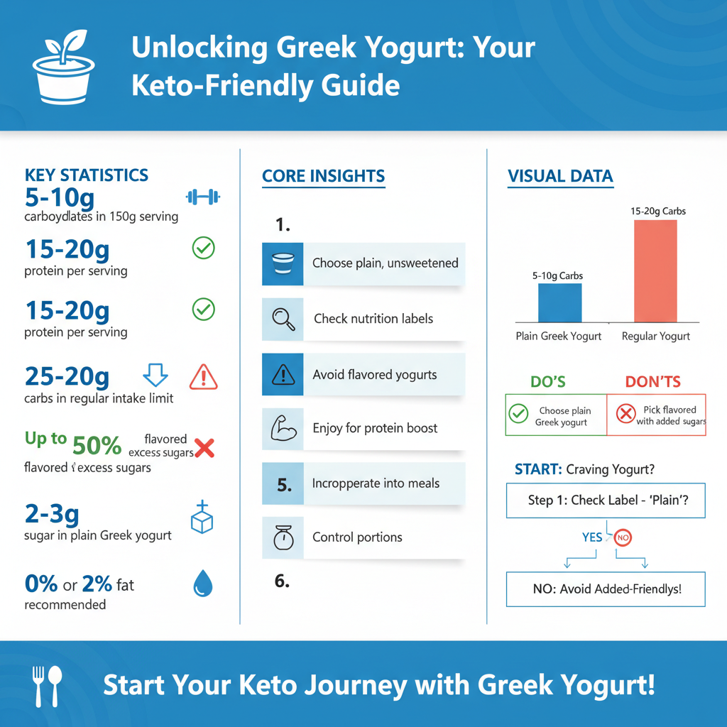 is greek yogurt keto-friendly - Data Infographic and Statistics