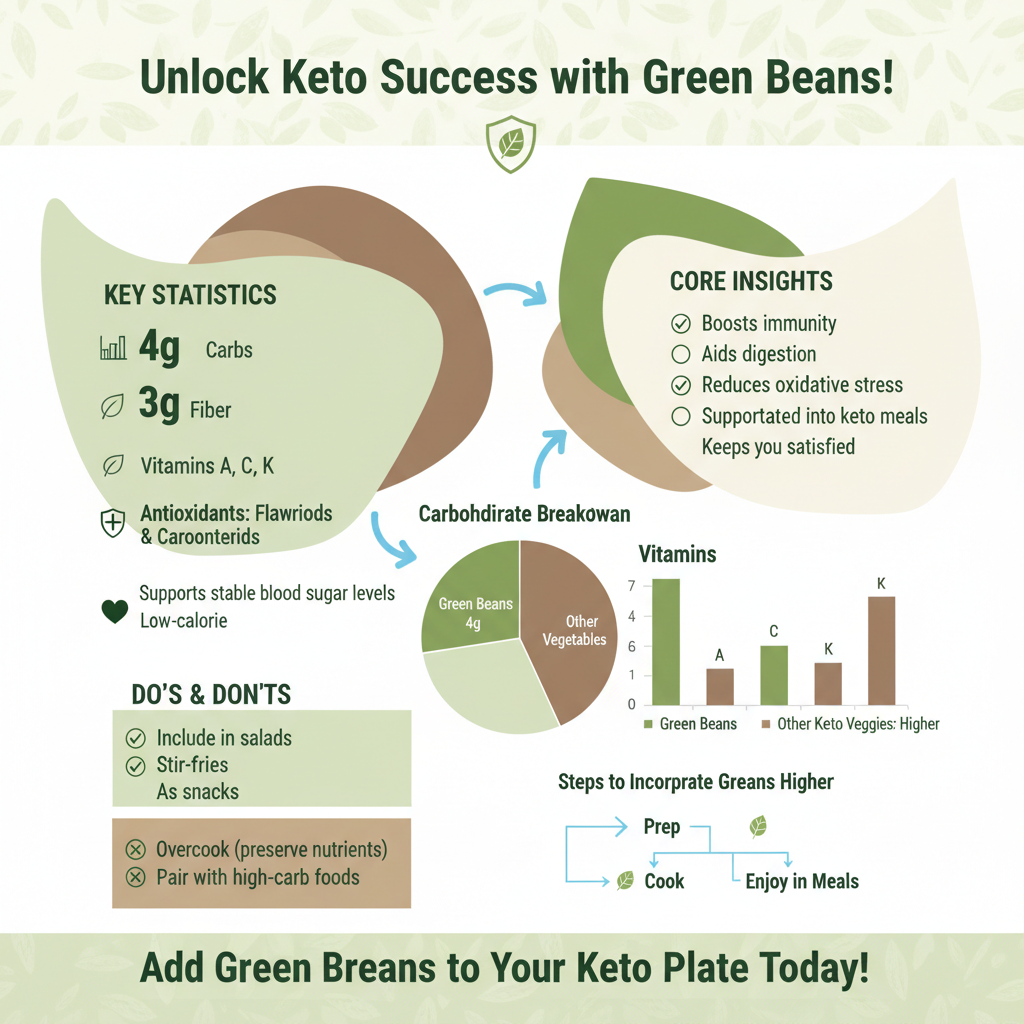is green beans keto - Data Infographic and Statistics