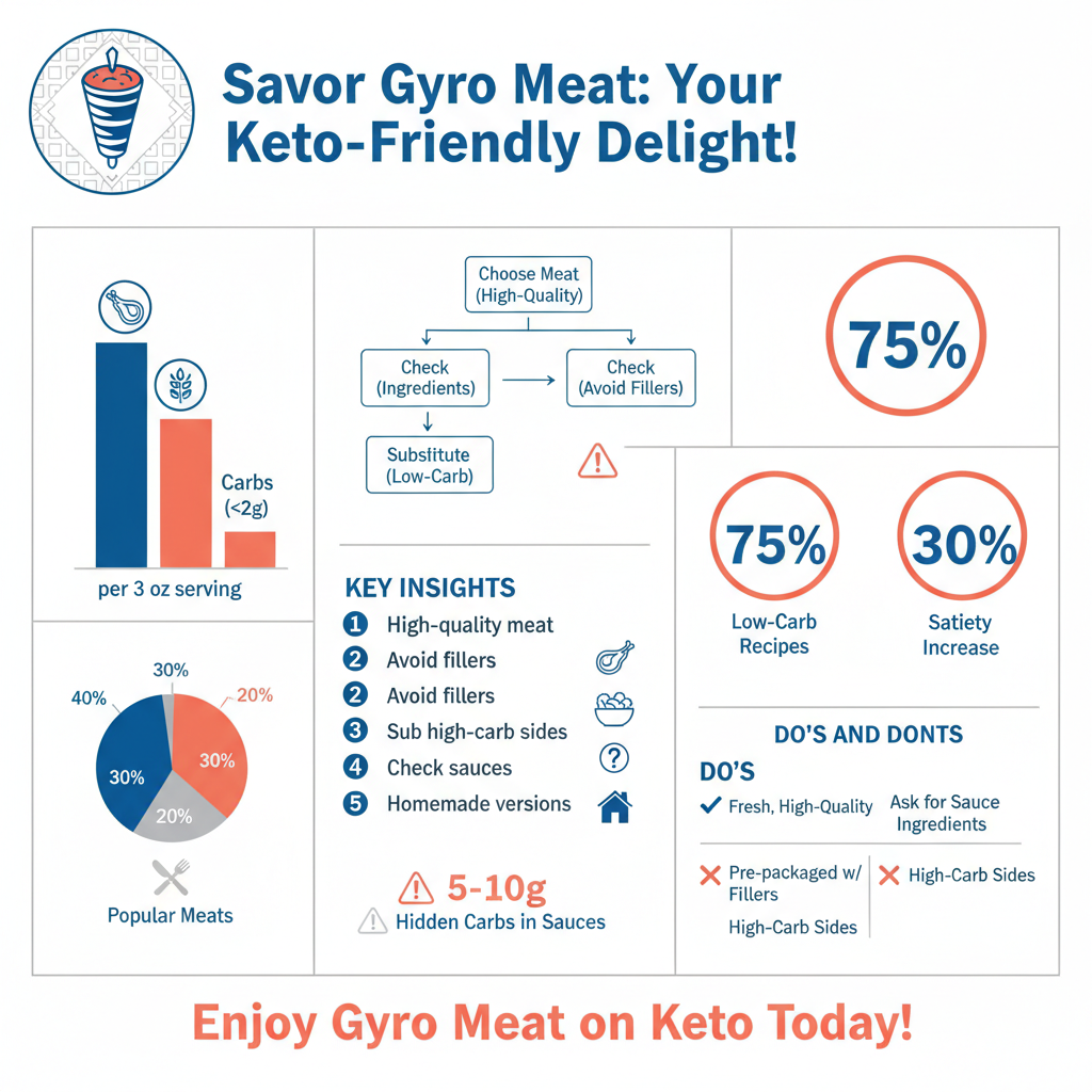 is gyro meat keto - Data Infographic and Statistics