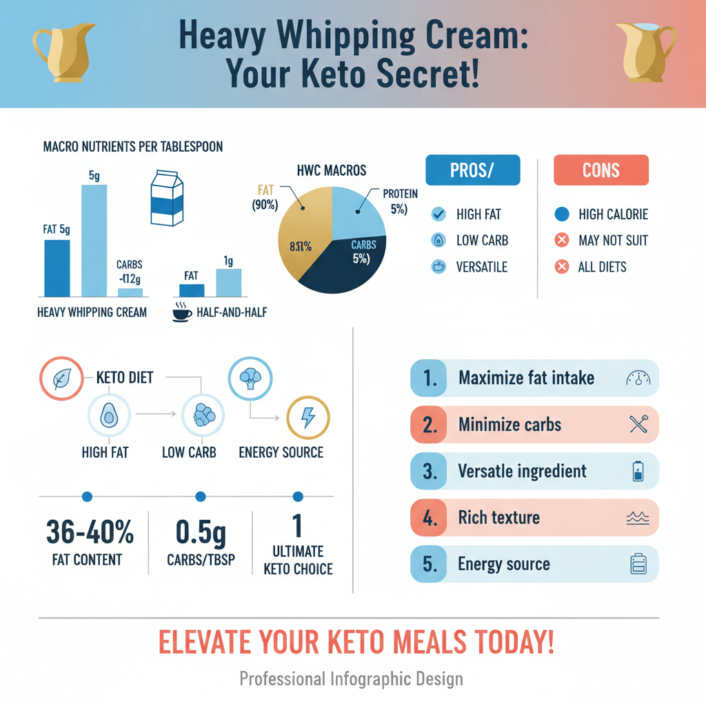 is heavy whipping cream keto friendly - Data Infographic and Statistics