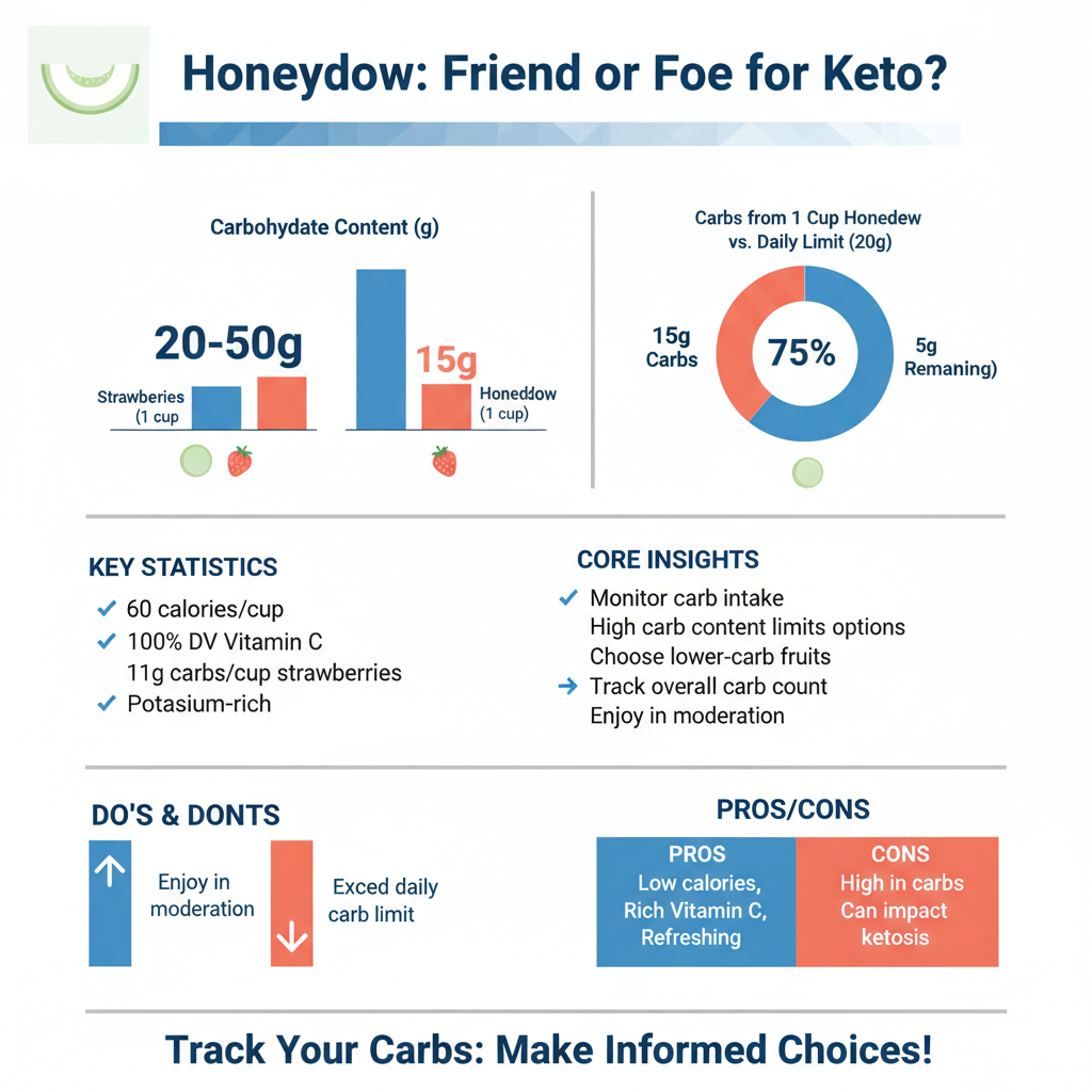 is honeydew keto friendly - Data Infographic and Statistics