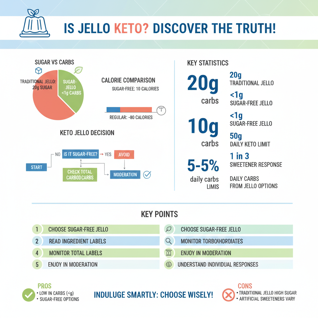 is jello keto friendly - Data Infographic and Statistics