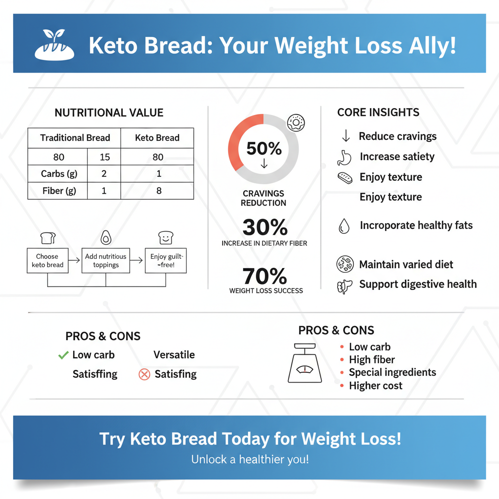 is keto bread good for weight loss - Data Infographic and Statistics