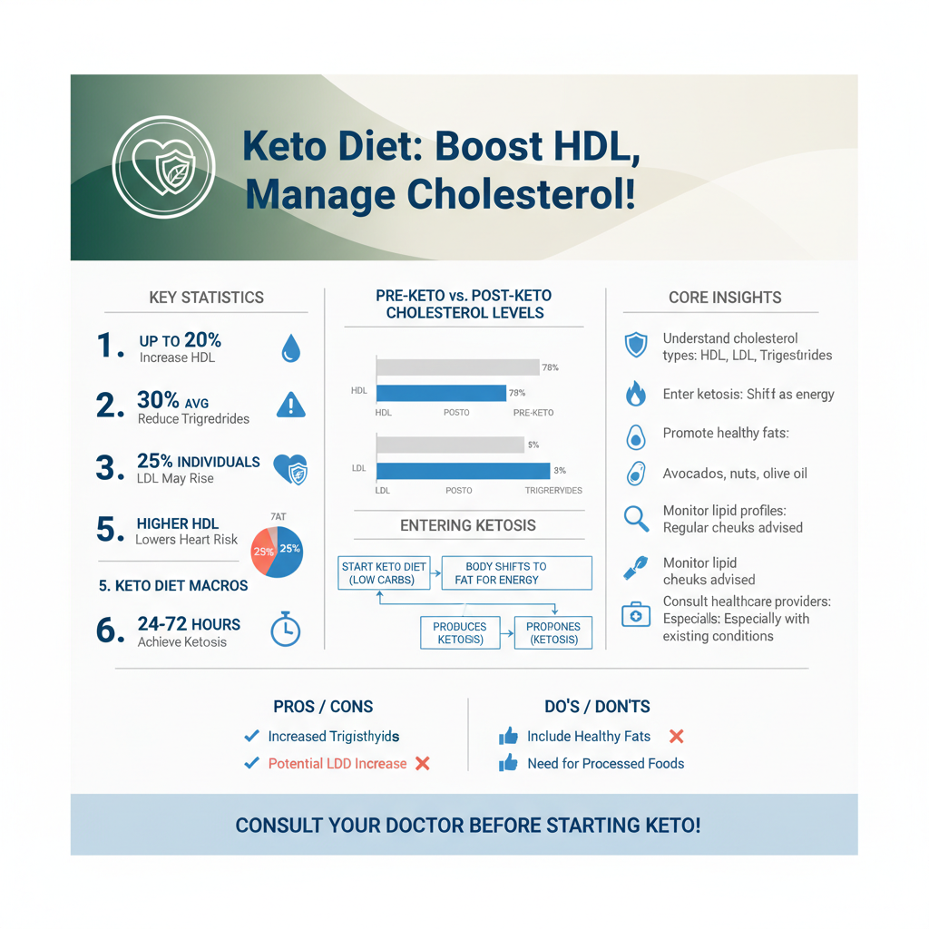 is keto good for cholesterol - Data Infographic and Statistics