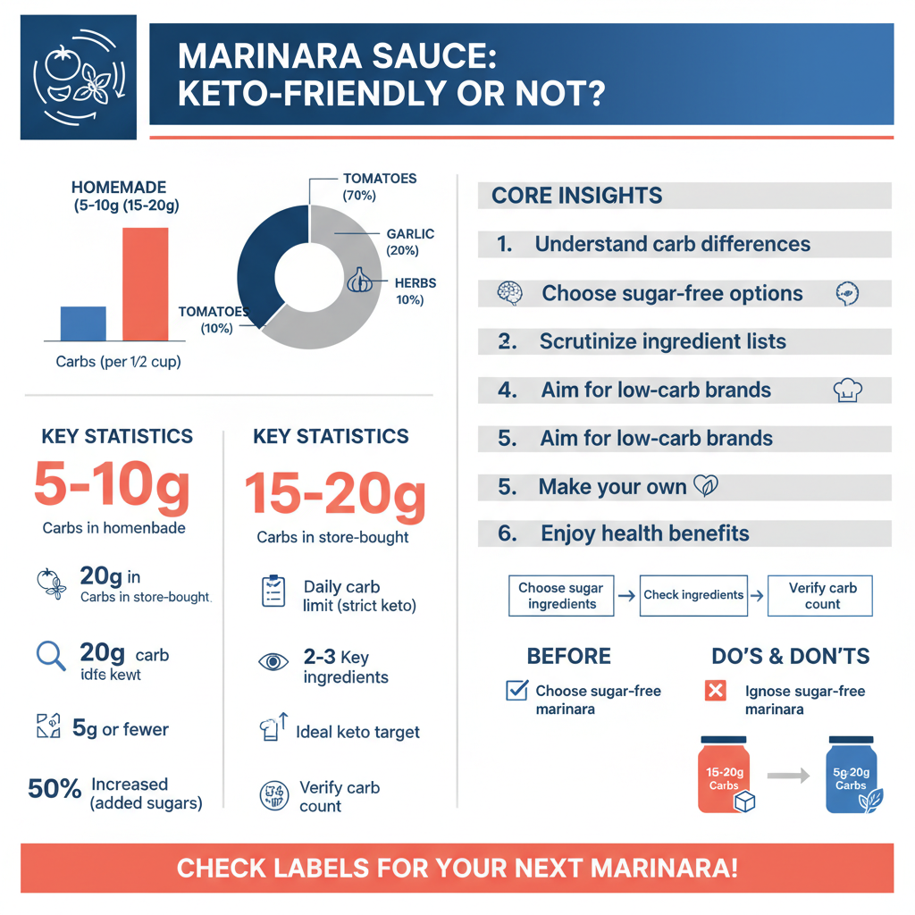 is marinara sauce keto - Data Infographic and Statistics
