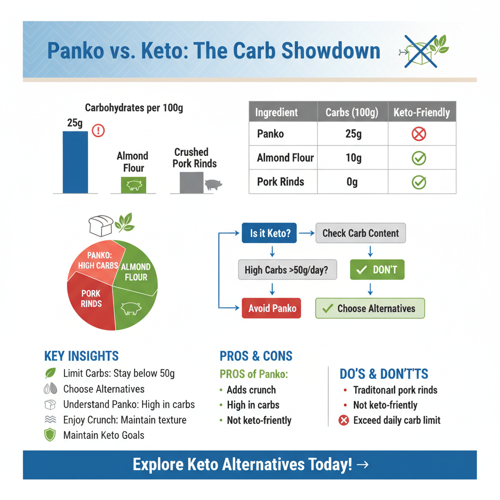 is panko keto - Data Infographic and Statistics