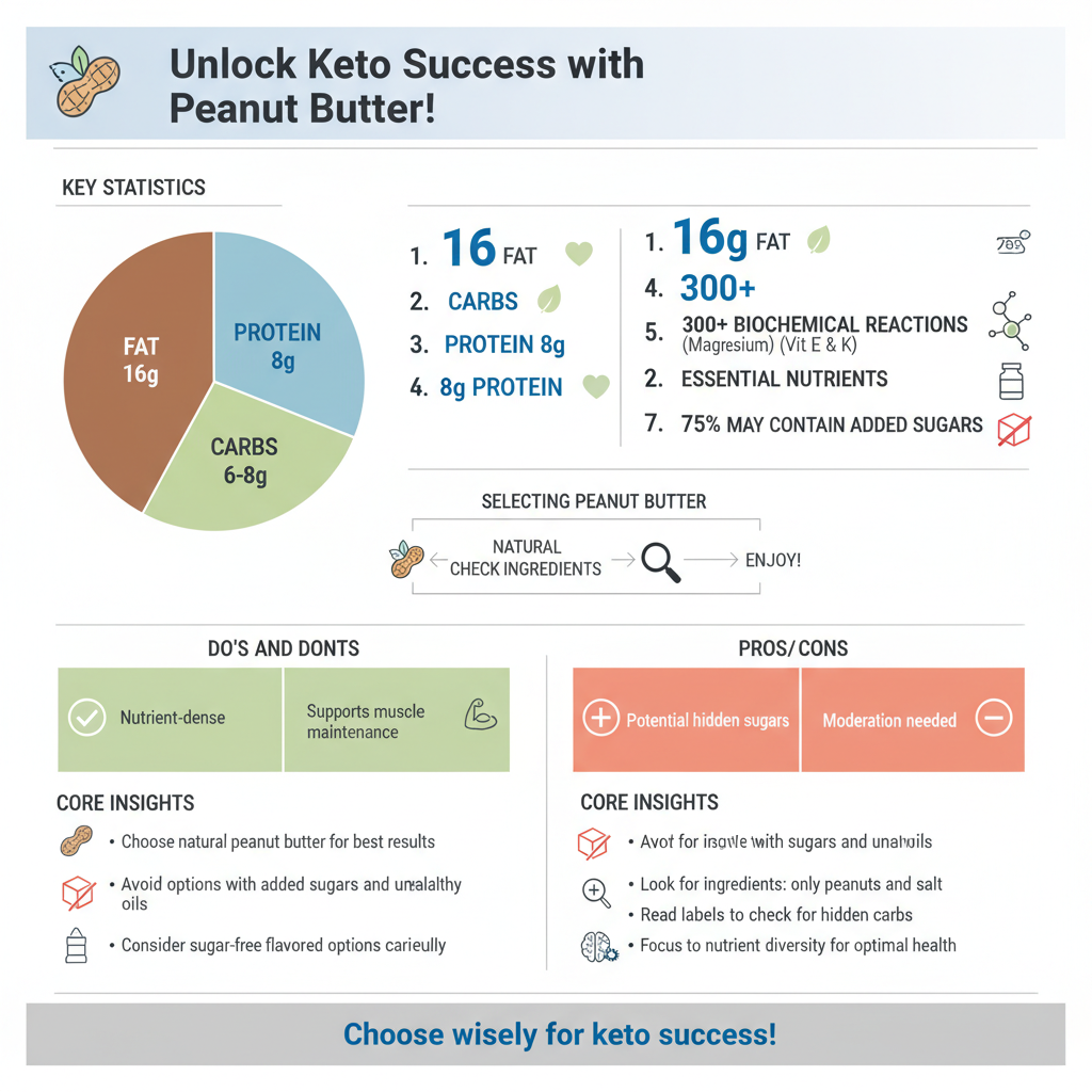 is peanut butter good for keto - Data Infographic and Statistics