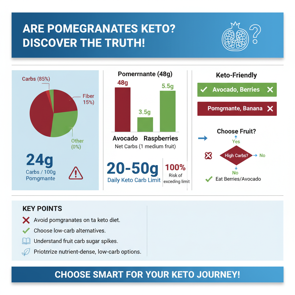 is pomegranate keto - Data Infographic and Statistics