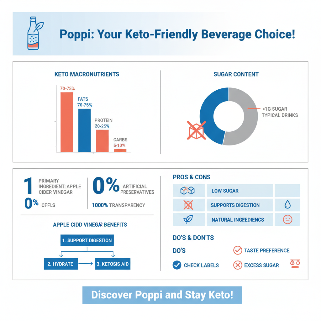 is poppi keto friendly - Data Infographic and Statistics