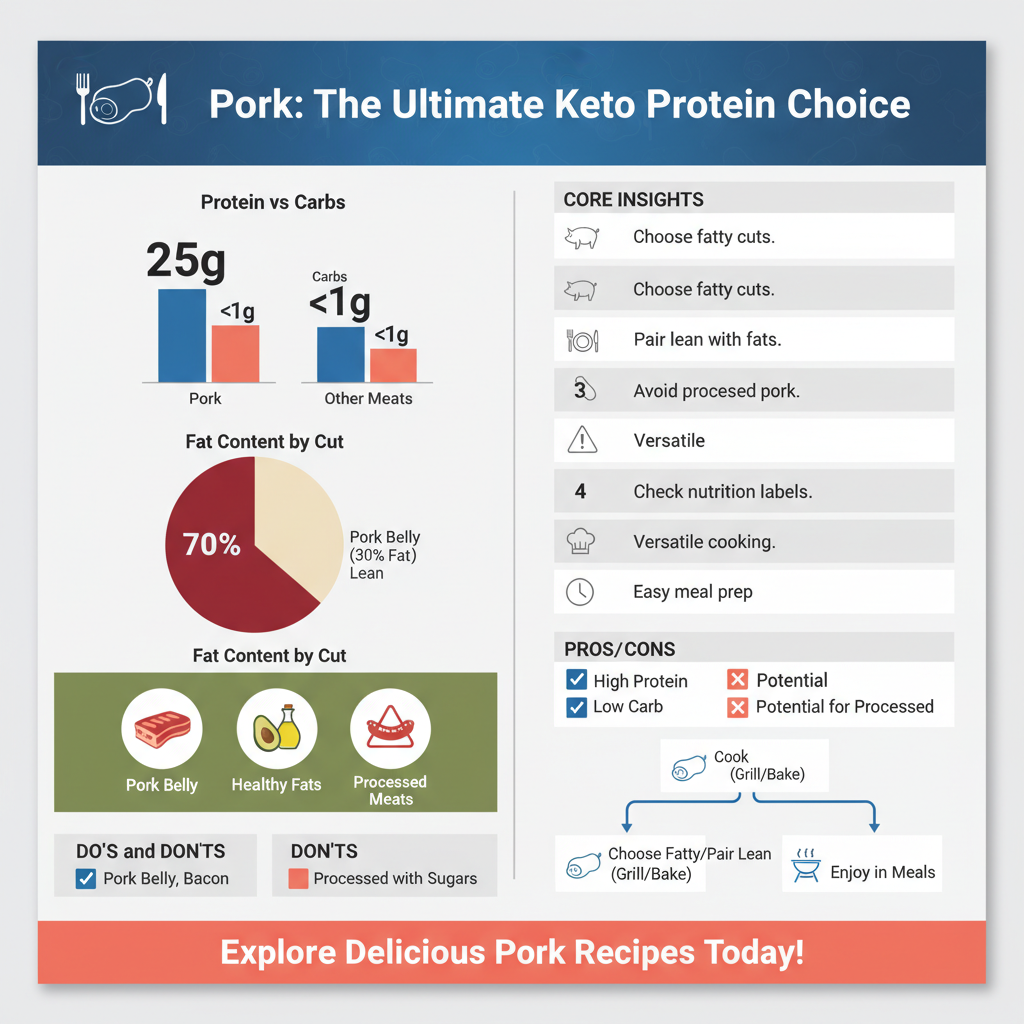 is pork keto - Data Infographic and Statistics