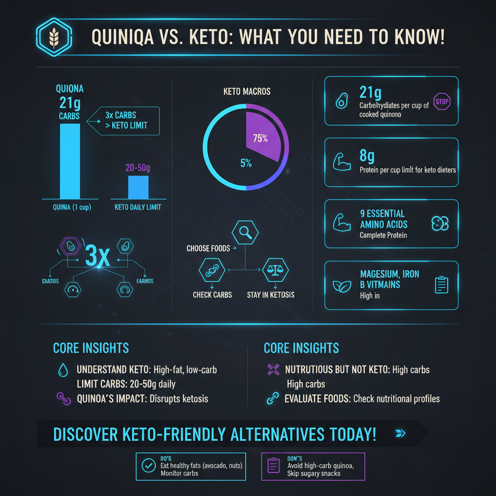 is quinoa keto approved - Data Infographic and Statistics