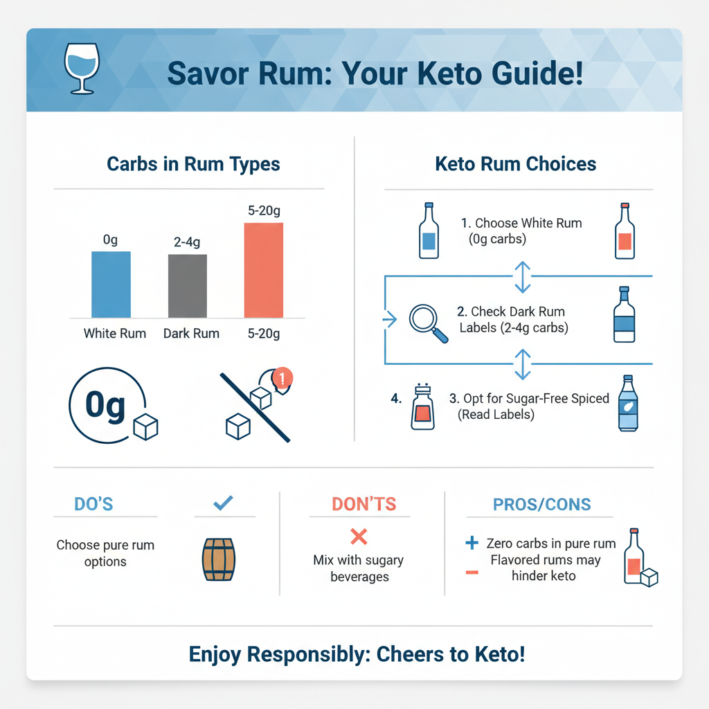 is rum keto friendly - Data Infographic and Statistics