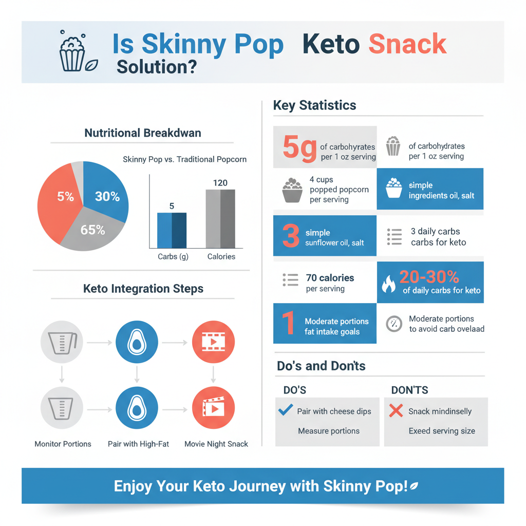 is skinny pop keto friendly - Data Infographic and Statistics