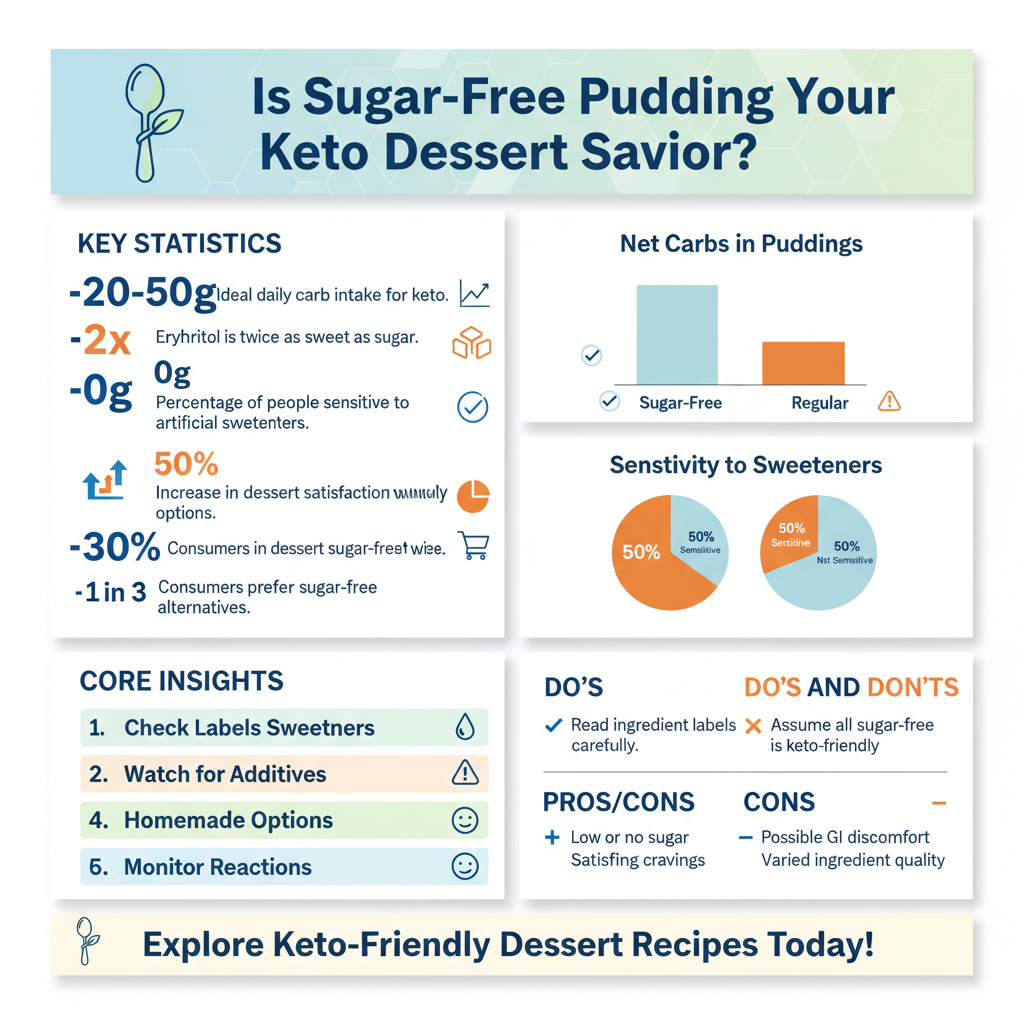 is sugar free pudding keto friendly - Data Infographic and Statistics
