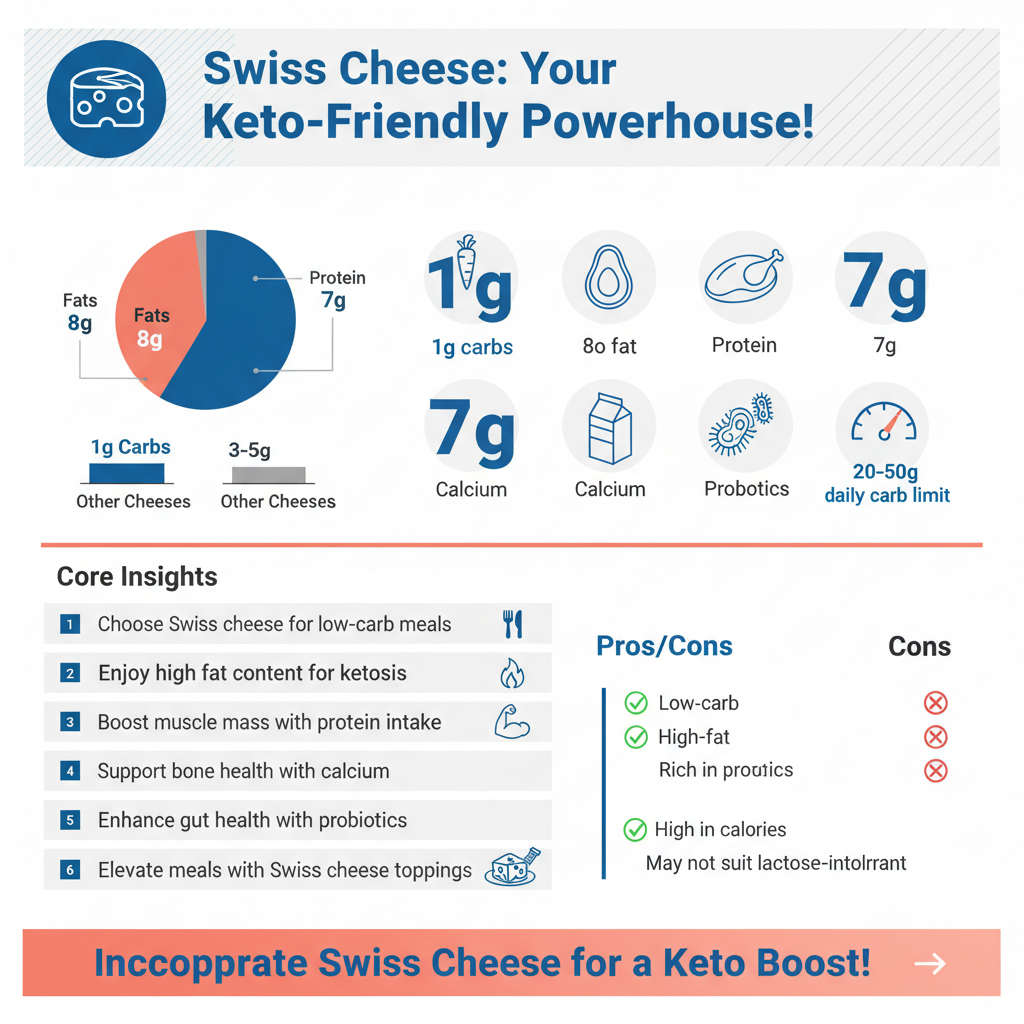 is swiss cheese keto - Data Infographic and Statistics