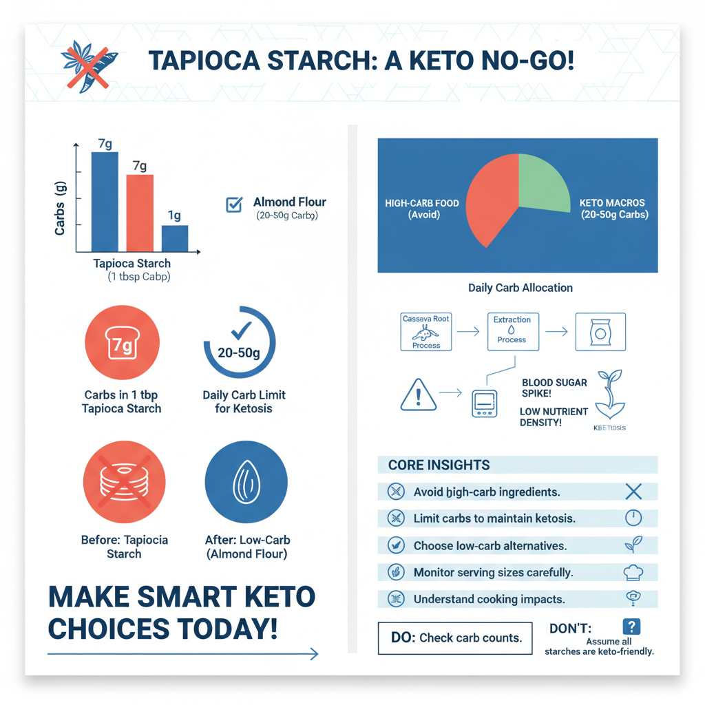 is tapioca starch keto - Data Infographic and Statistics