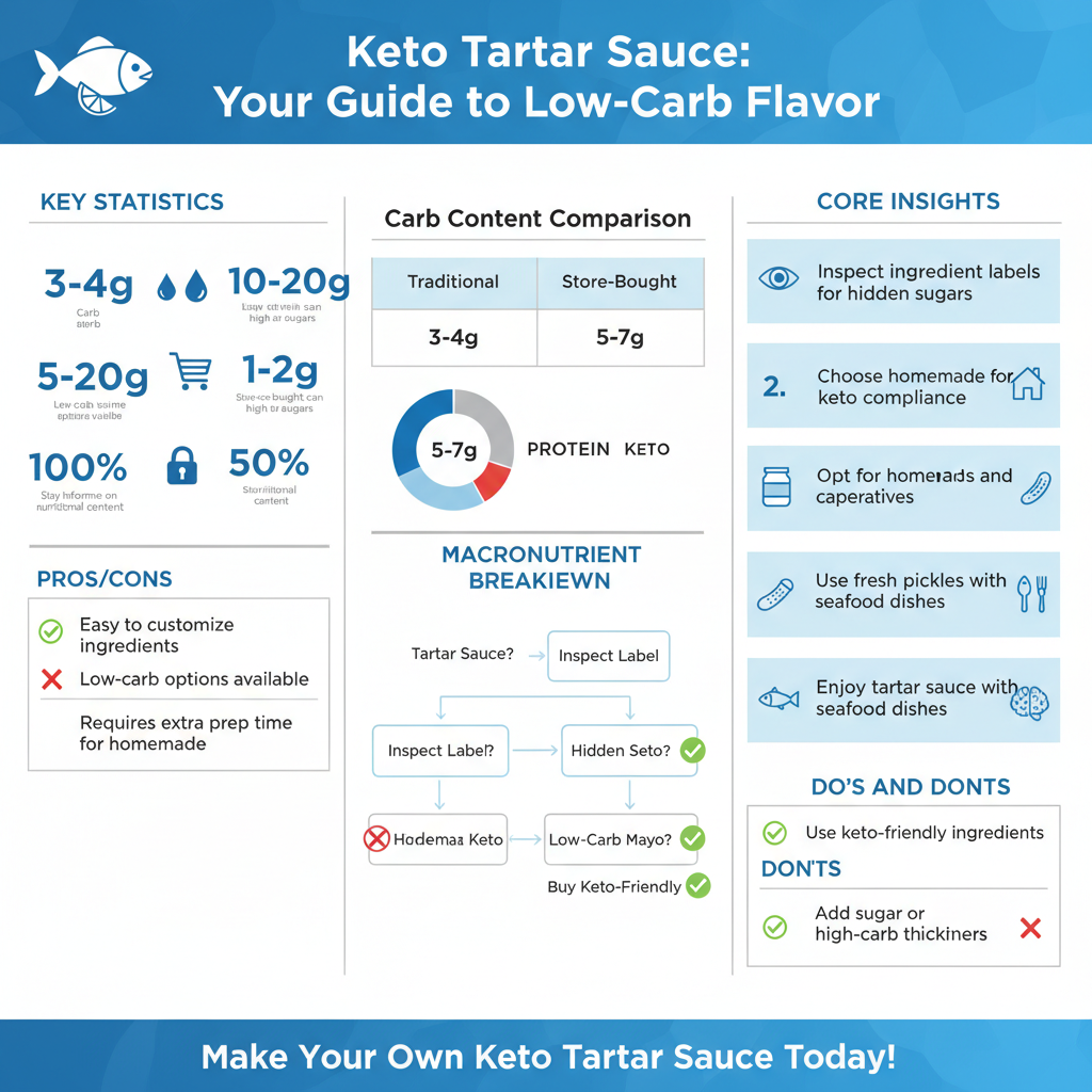 is tartar sauce keto - Data Infographic and Statistics