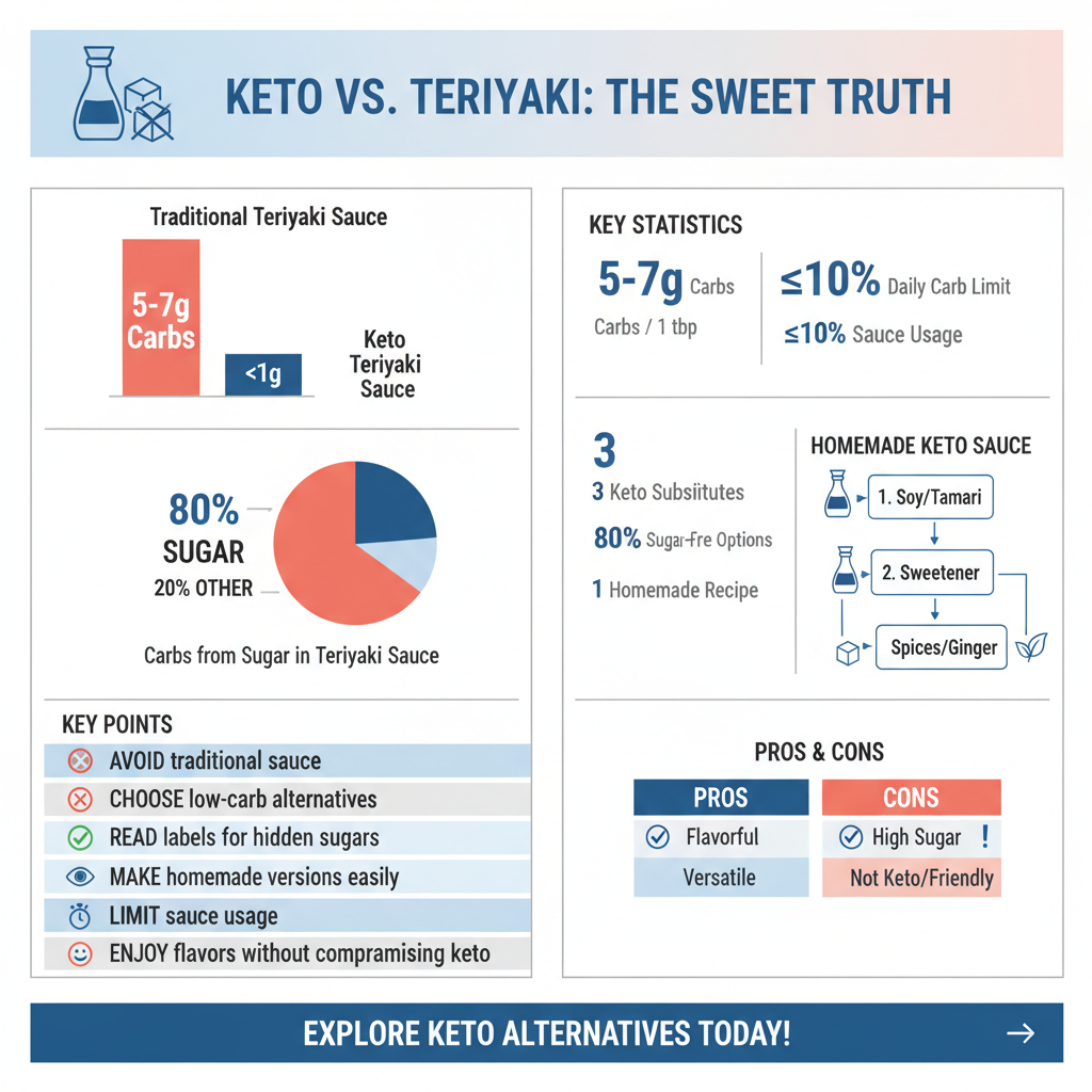 is teriyaki sauce keto - Data Infographic and Statistics