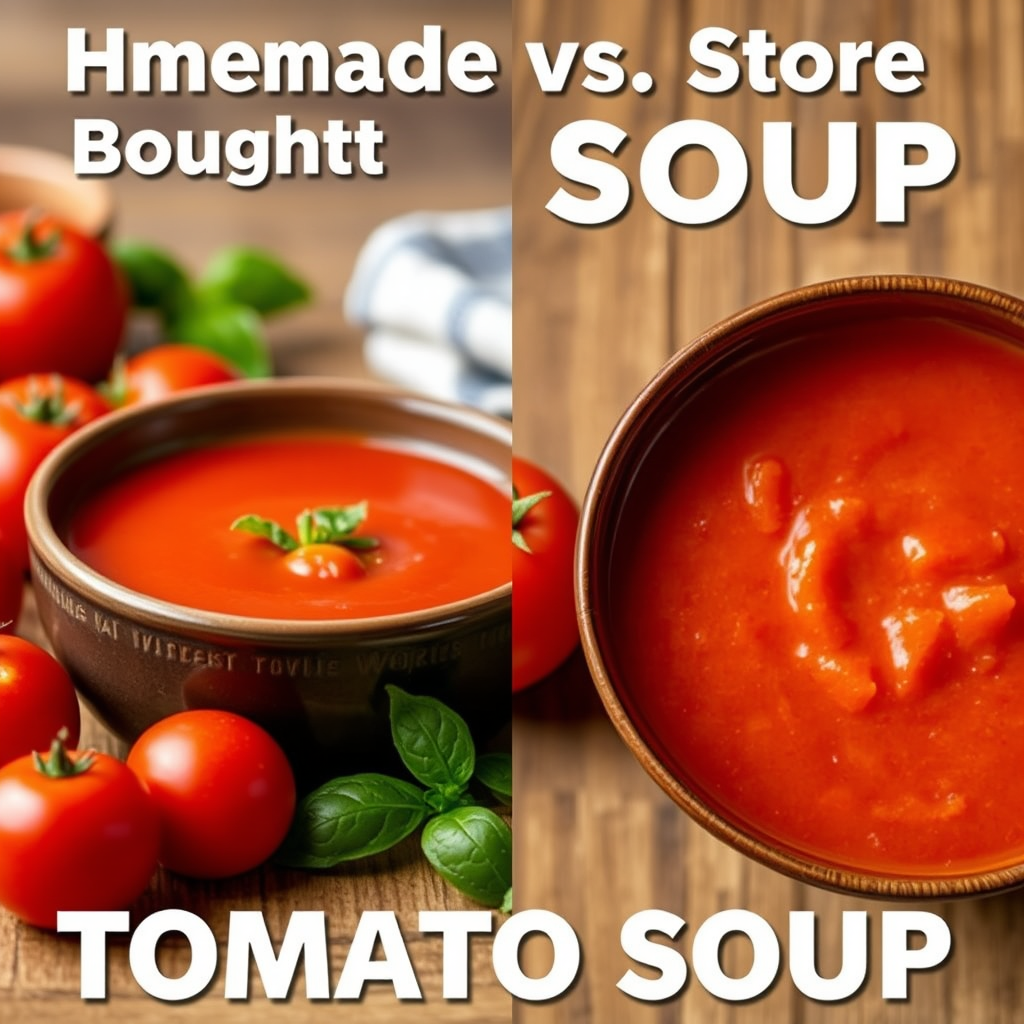 Homemade vs. Store-Bought Tomato Soup - is tomato soup keto friendly