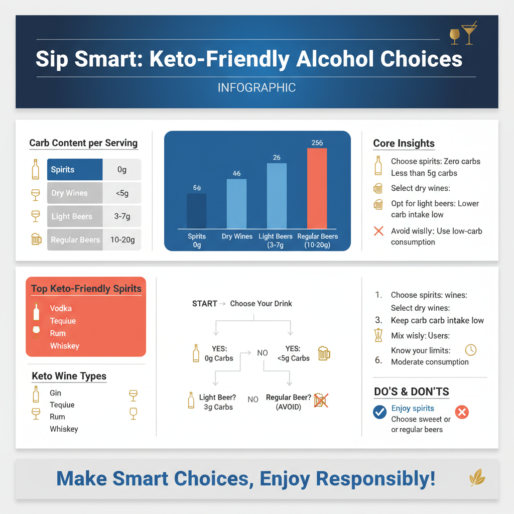 what alcohol can you have on keto - Data Infographic and Statistics