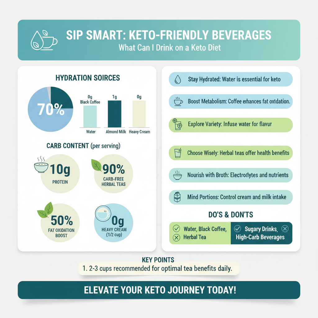 what can i drink on keto diet - Data Infographic and Statistics
