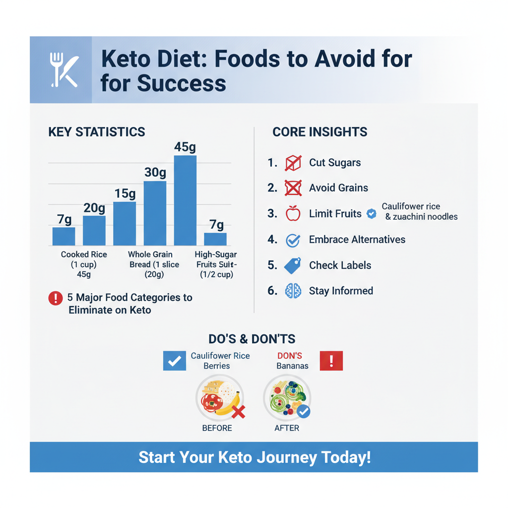 what cant you eat on keto - Data Infographic and Statistics