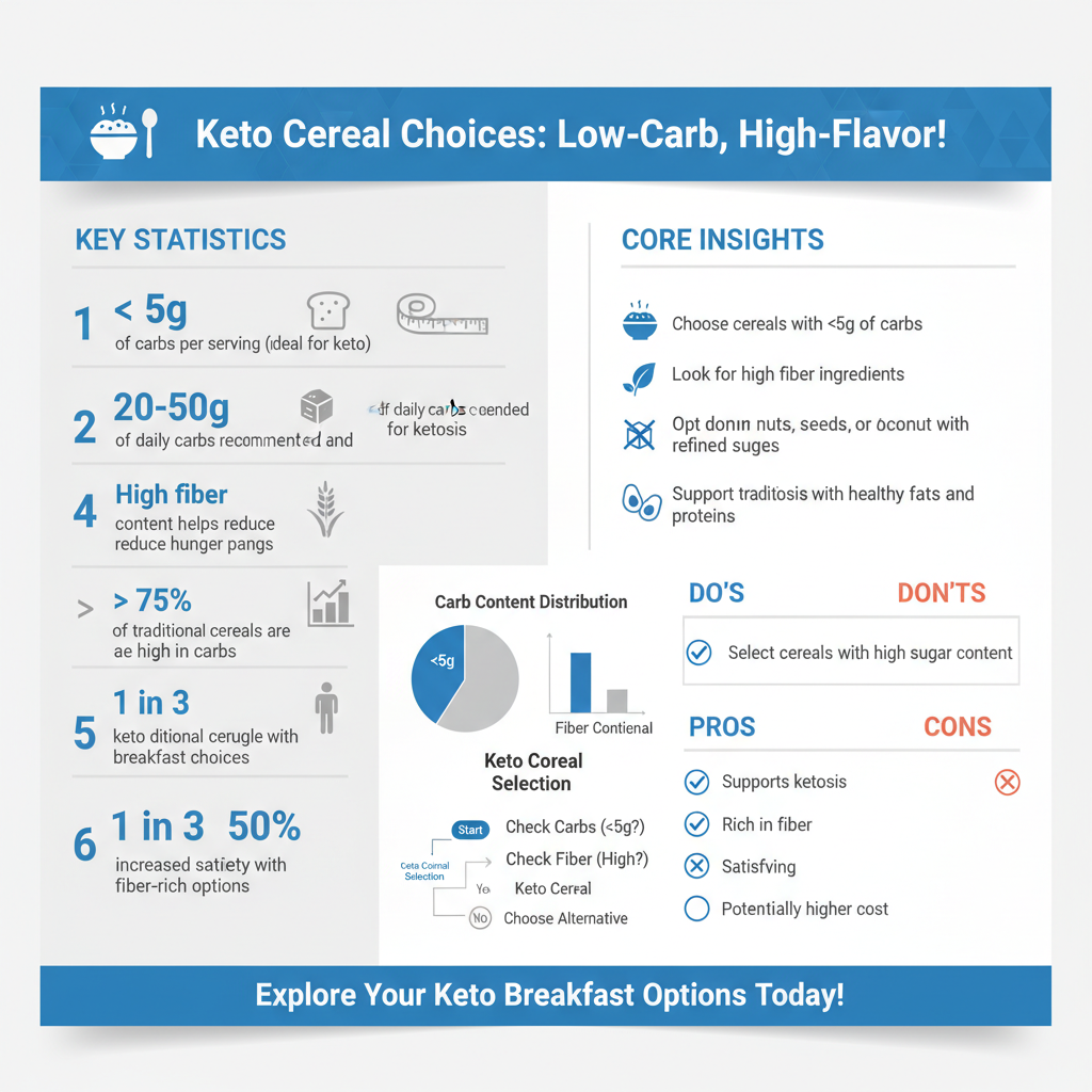 what cereal is keto friendly - Data Infographic and Statistics