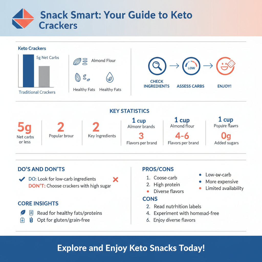 what crackers are keto friendly - Data Infographic and Statistics