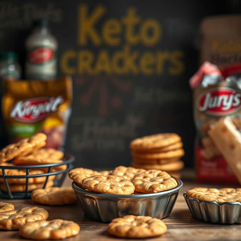 Popular Brands of Keto Crackers - what crackers are keto friendly