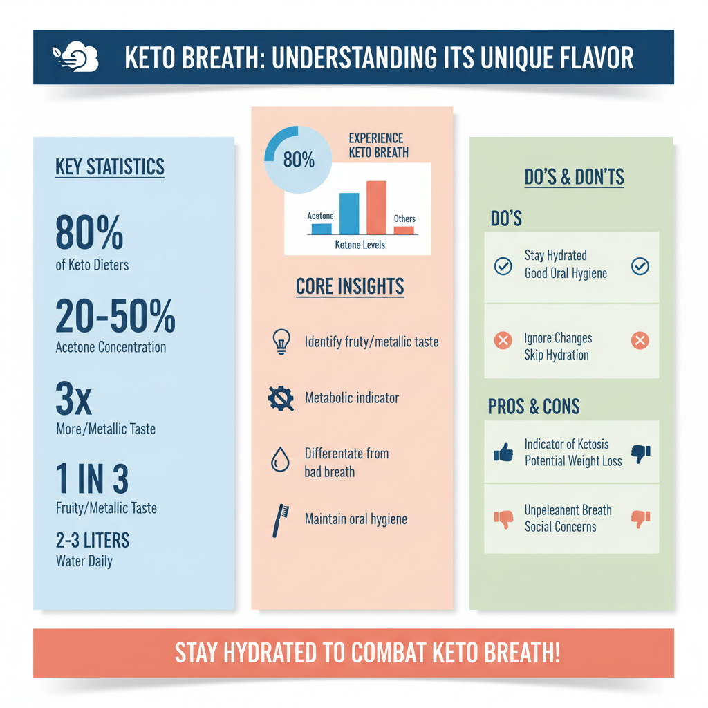 what does keto breath taste like - Data Infographic and Statistics