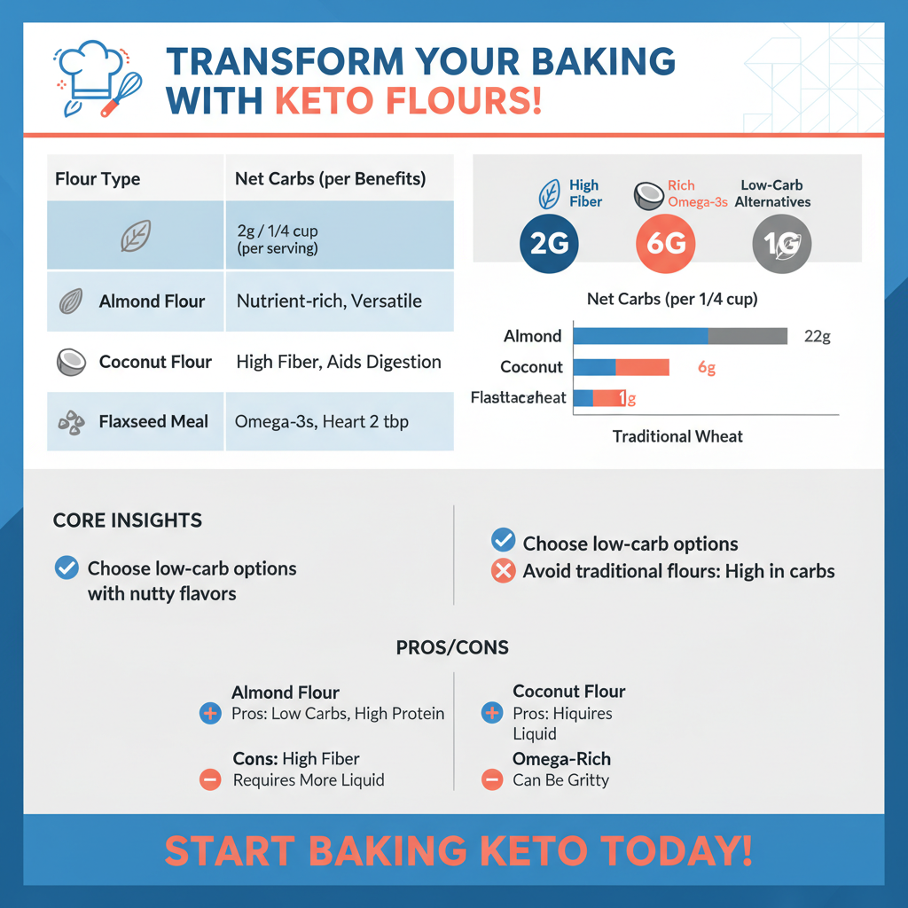 what flour is keto friendly - Data Infographic and Statistics