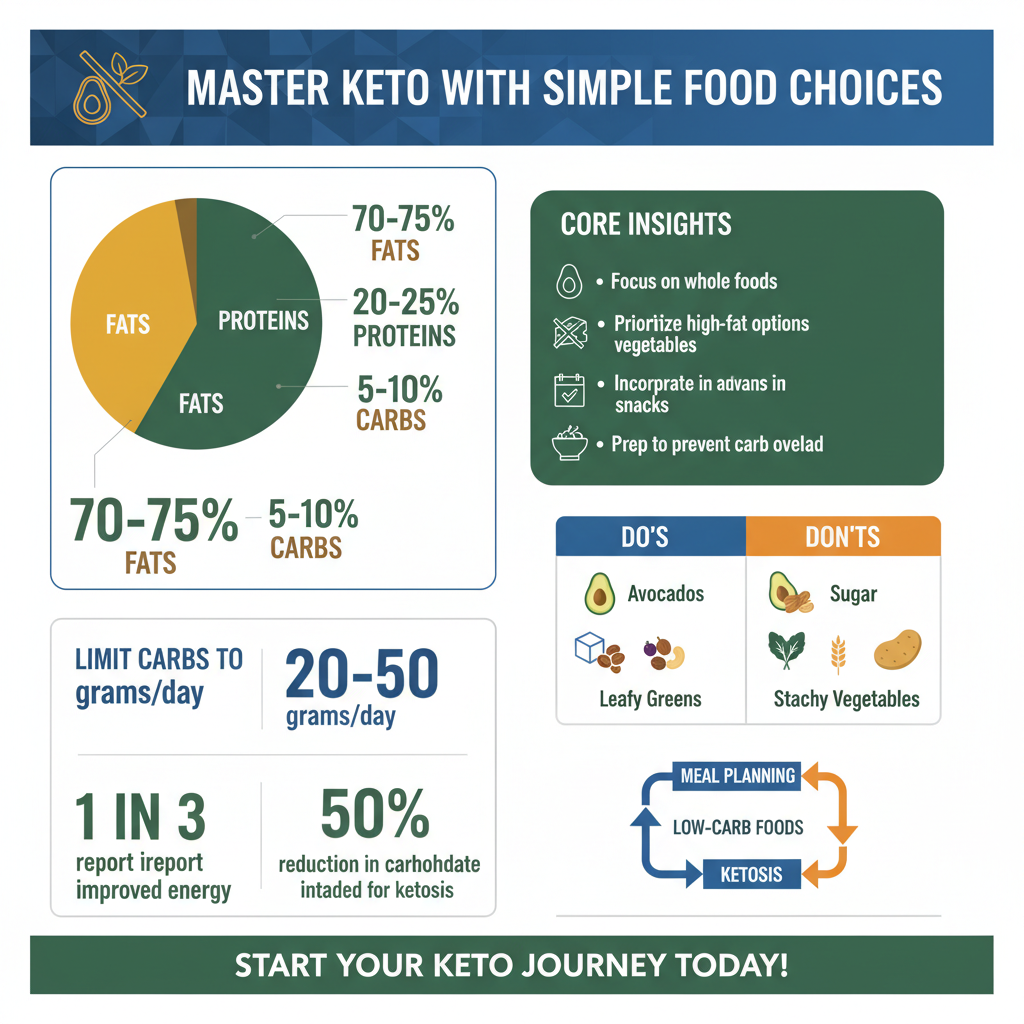 what is the simplest way to do keto - Data Infographic and Statistics