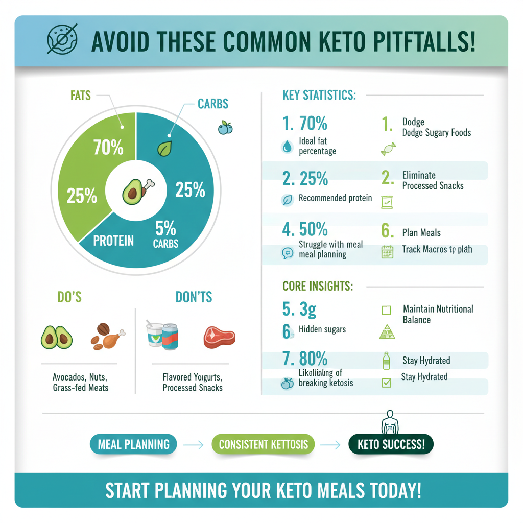 what to avoid keto diet - Data Infographic and Statistics