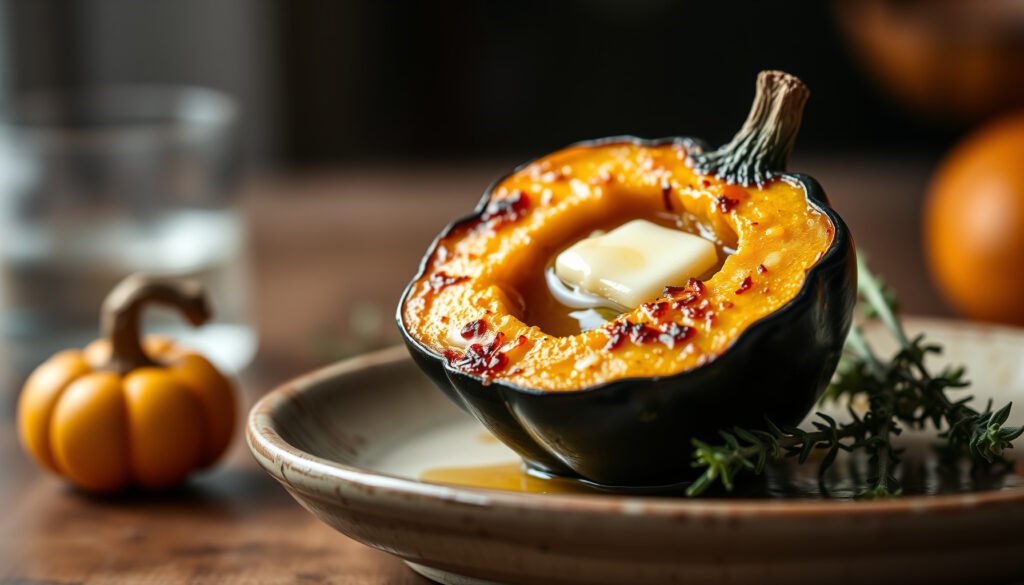 Acorn squash with nutritional information on carbs and keto diet tips for healthy eating.