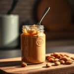 Almond butter with nutritional information on carbs and sugar for keto diet